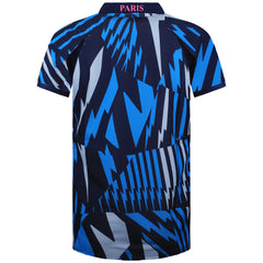 Asics Stade Francais Replica Mens Navy Rugby Shirt