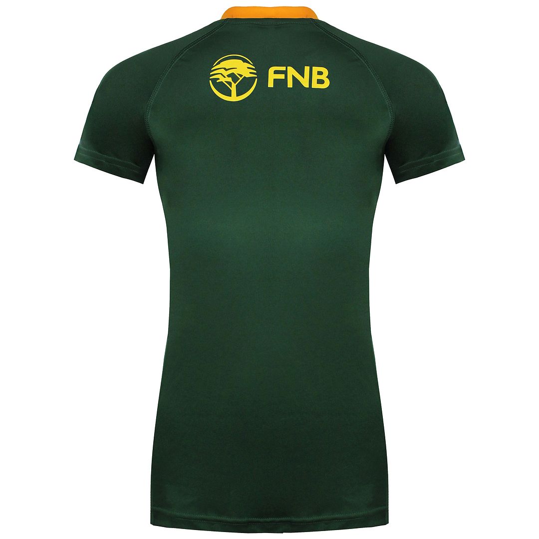 Asics Springboks South Africa Rugby Womens T-Shirt