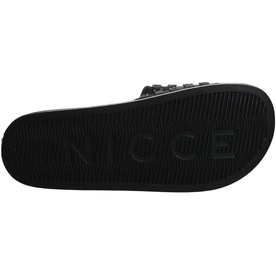 Nicce Nativo Mens Black Sliders