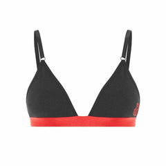 Nicce Bra + Thong - Black/Red