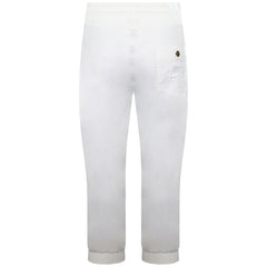 Nike Cropped Womens White Track Pants