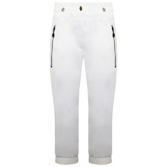 Nike Cropped Womens White Track Pants