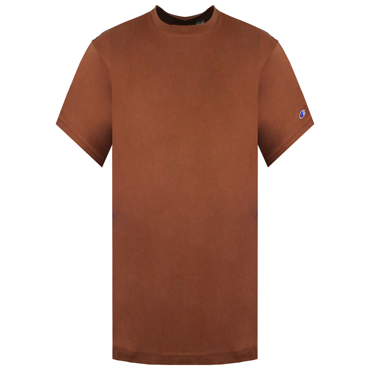 Champion Plain Mens Brown T-Shirt