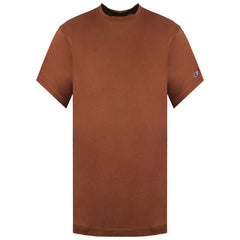 Champion Plain Mens Brown T-Shirt
