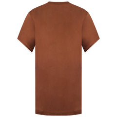 Champion Plain Mens Brown T-Shirt