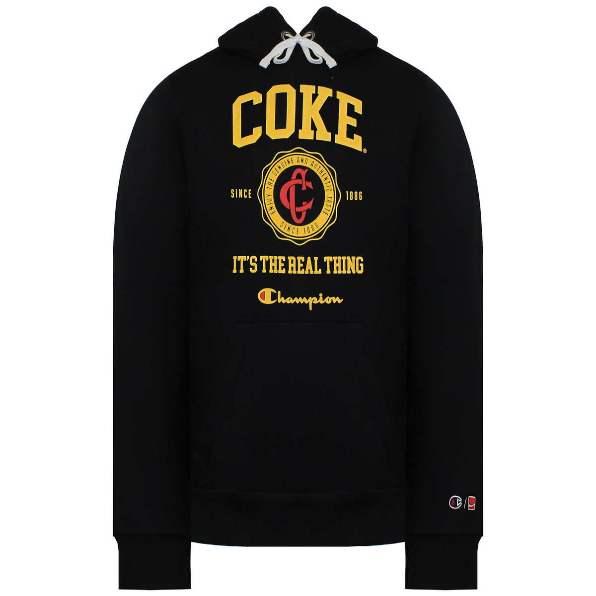 Champion x Coca Cola Mens Black Hoodie