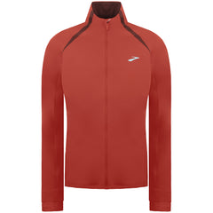 Brooks Fushion Womens Brown Hybrid Running Jacket