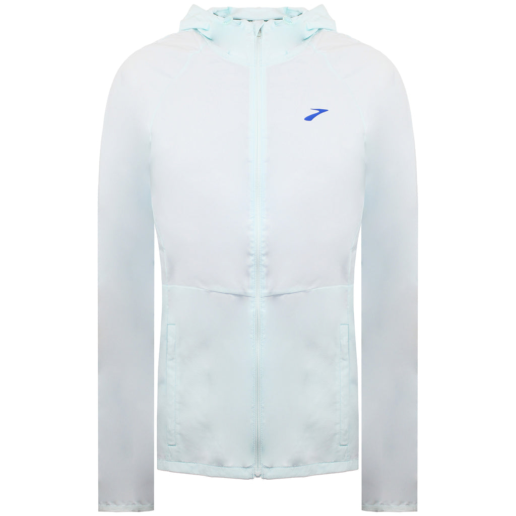 Brooks Canopy Womens Light Blue Running Jacket