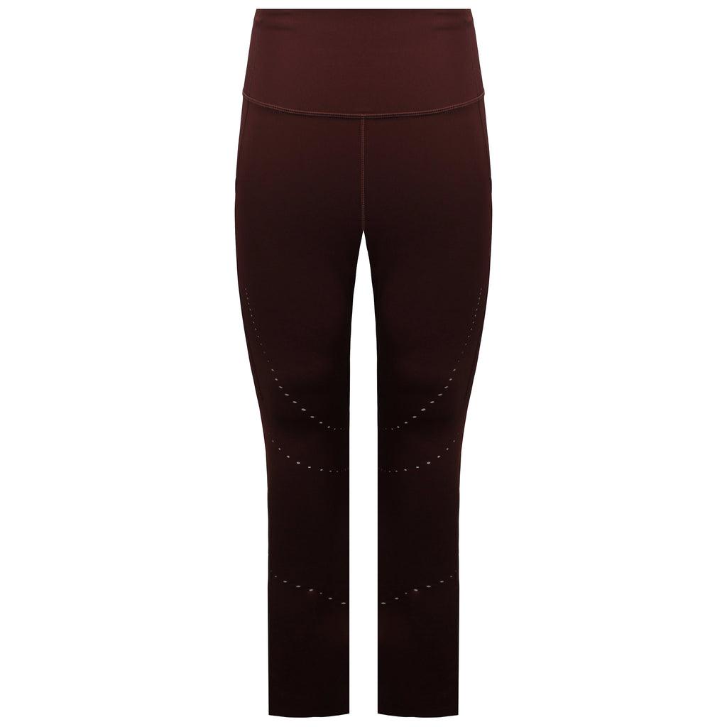 Brooks Method Womens Brown 7/8 Leggings