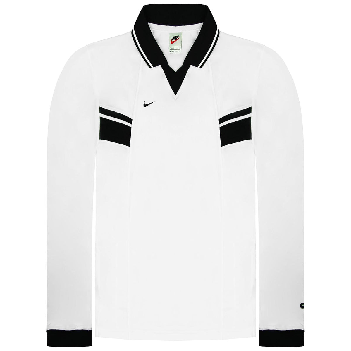 Nike Dri-Fit Womens White/Black Polo Shirt