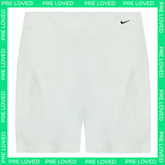 Nike Dri-Fit Womens White Seamless Shorts - Marks