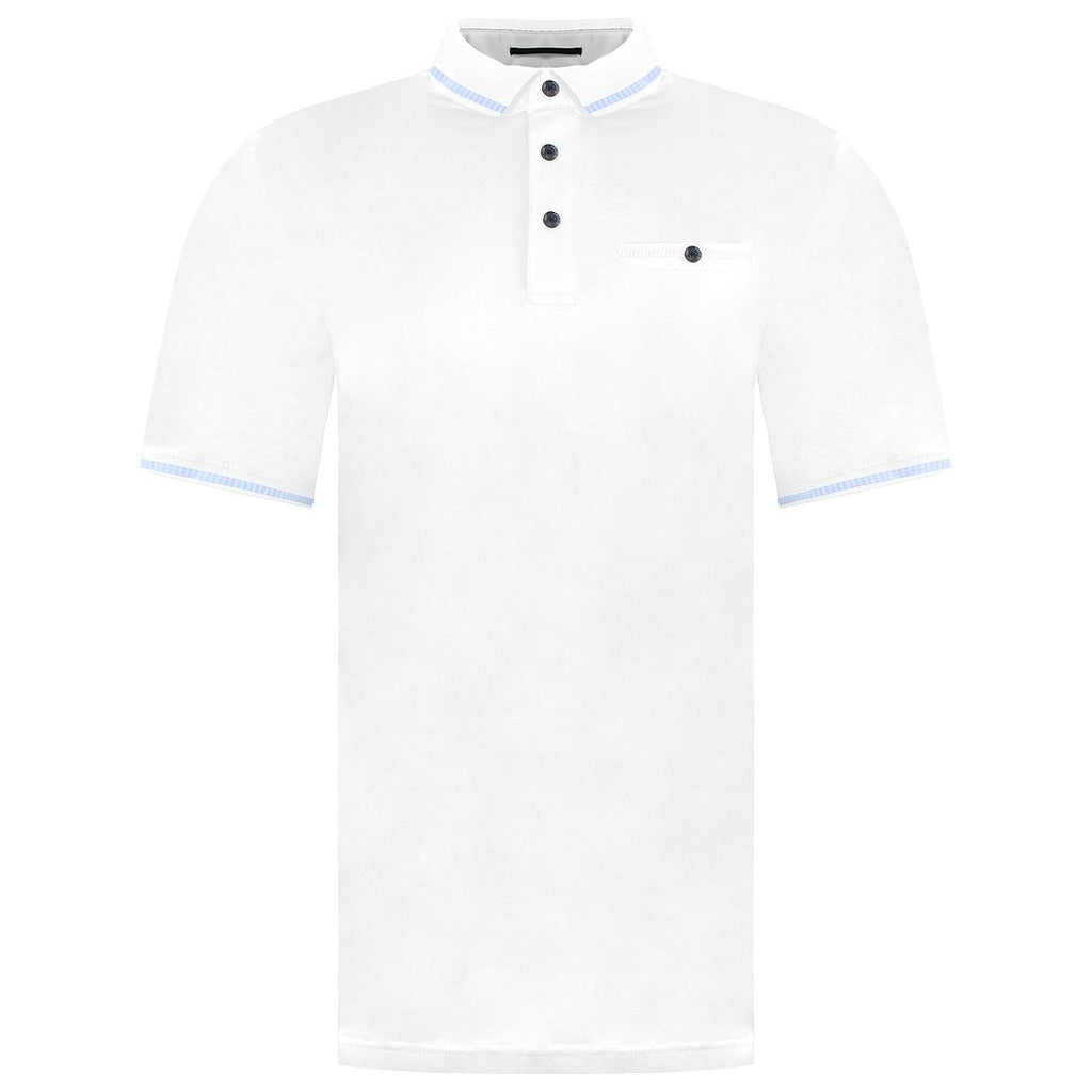 Ted Baker Tortila Mens White Polo Shirt