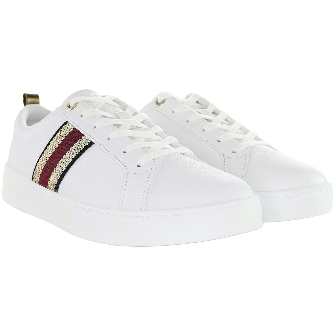 Ted Baker Baily Womens White Trainers