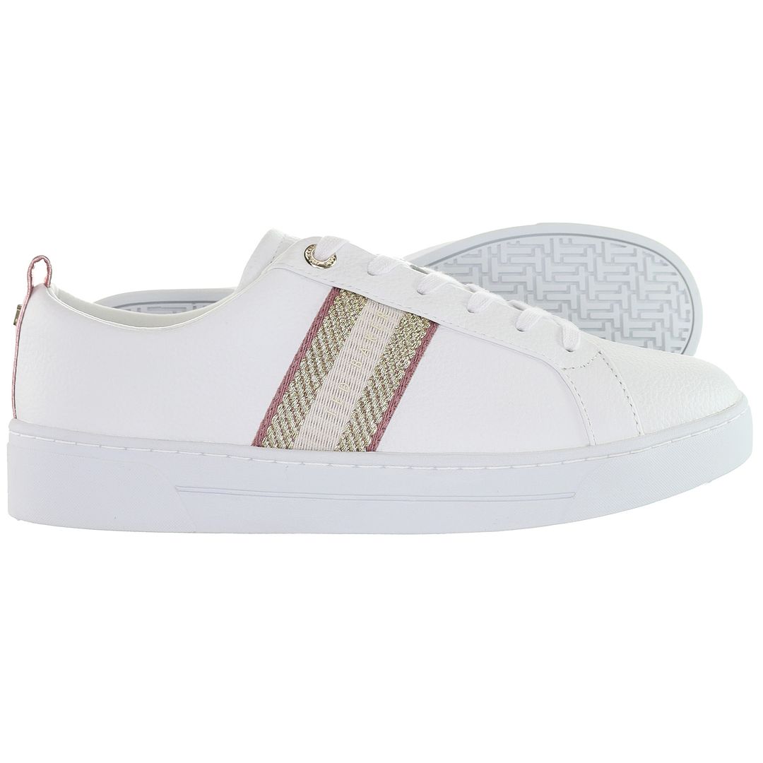 Ted Baker Baily Womens White Trainers