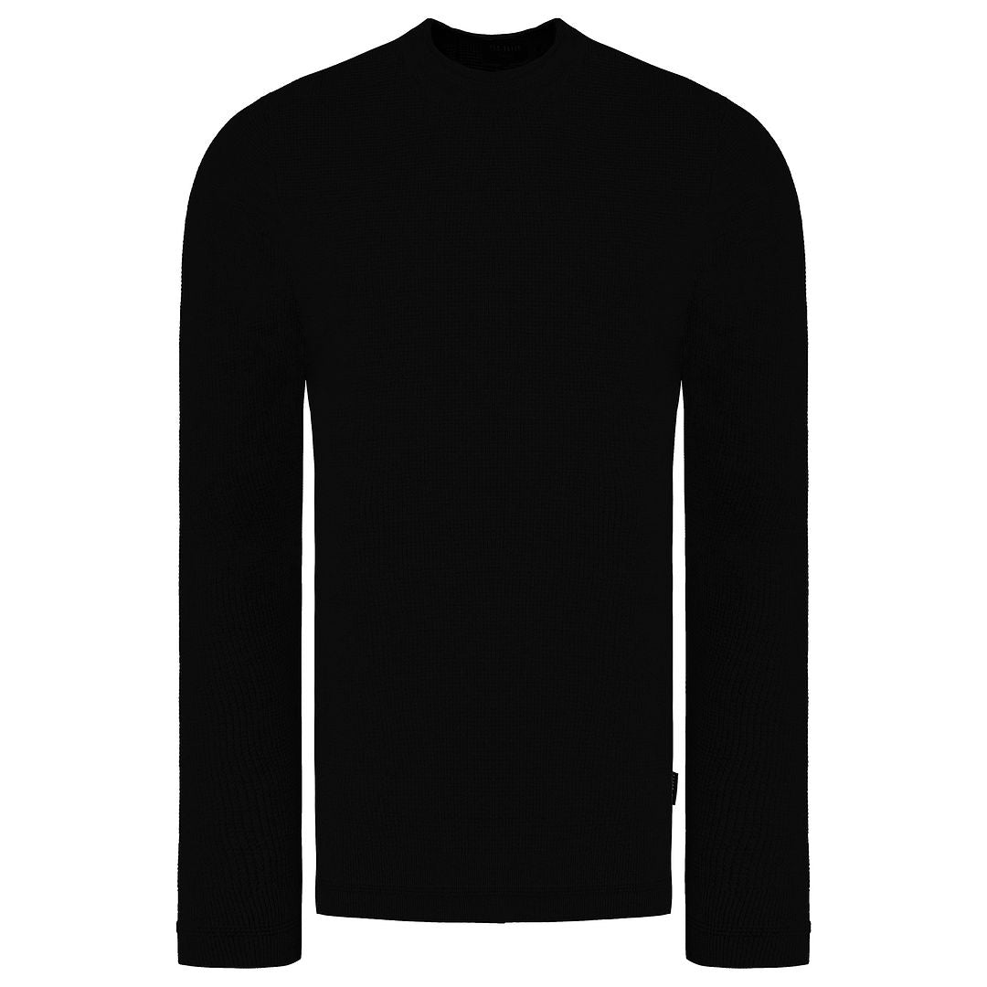 Ted Baker Staylay Mens Black Textured Sweater