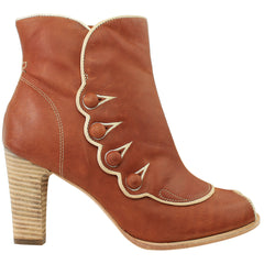 Timberland Marge Peep Womens Brown Heel Boots