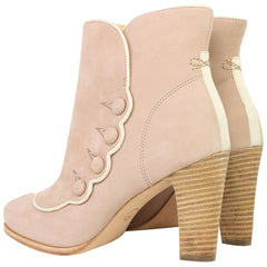 Timberland Marge Peep Womens Pink Heel Boots
