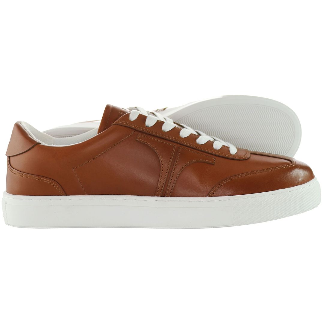 Ted Baker Robertt Mens Brown Trainers