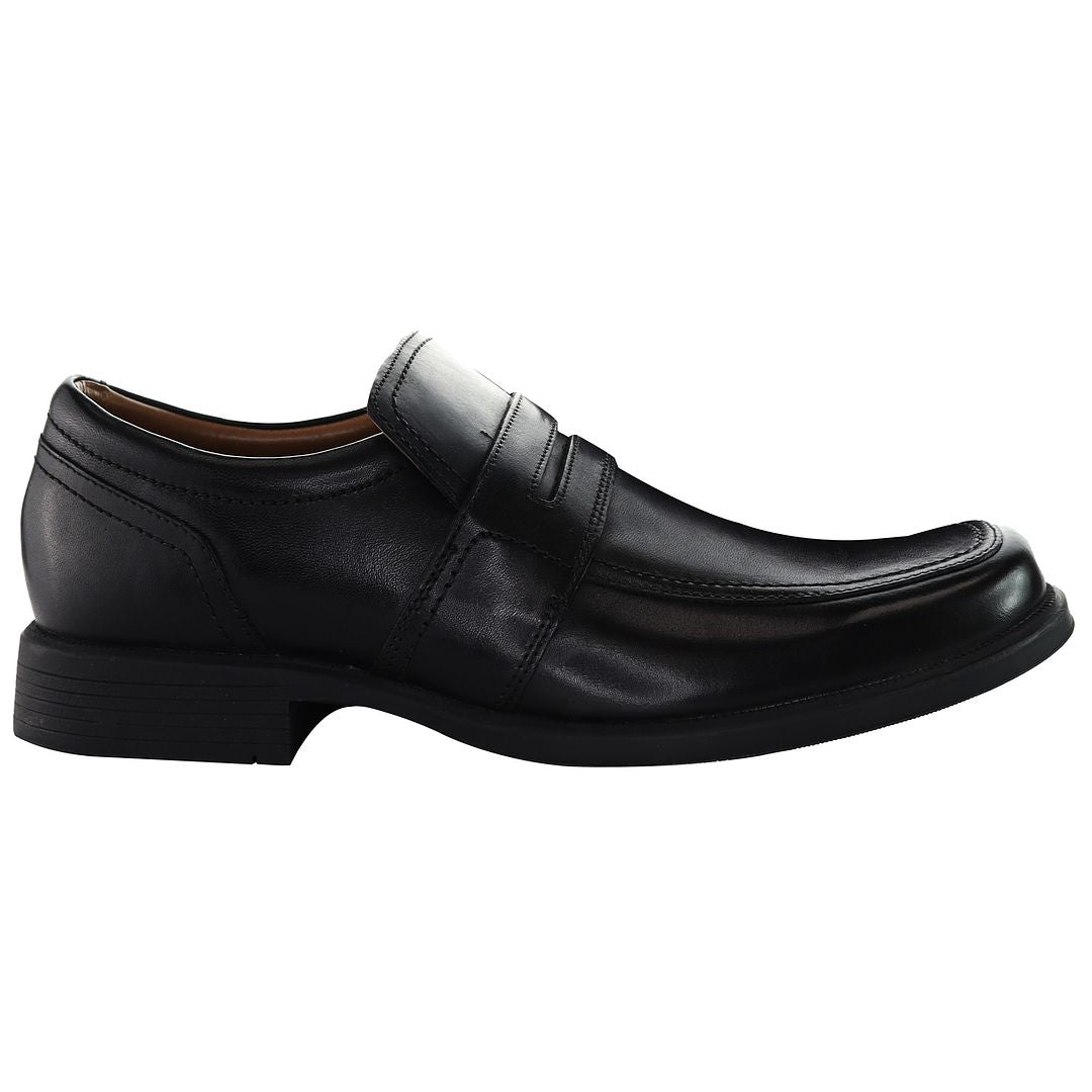 Clarks Huckley Work Mens Black Shoes NO BOX