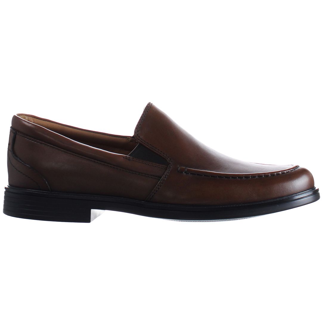 Clarks Un Aldric Mens Brown Shoes