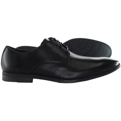 Clarks Bampton Cap Mens Black Shoes