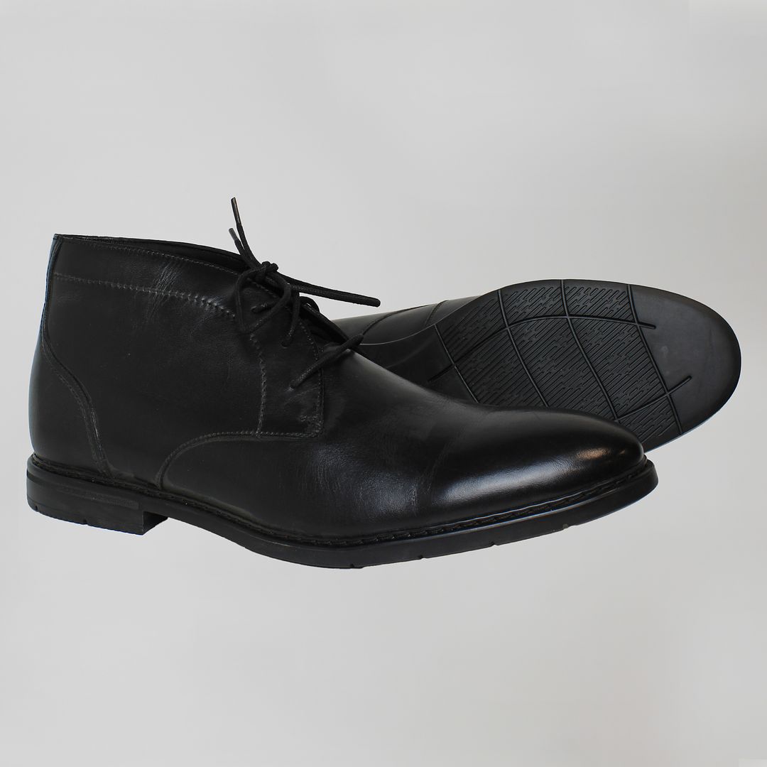 Clarks Banbury Mid Mens Black Shoes NO BOX