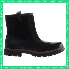 Clarks Trace Top Mens Black Boots NO BOX