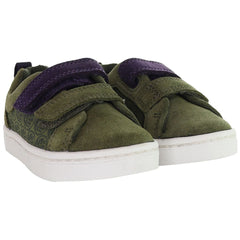 Clarks x Marvel City Kids Green Trainers