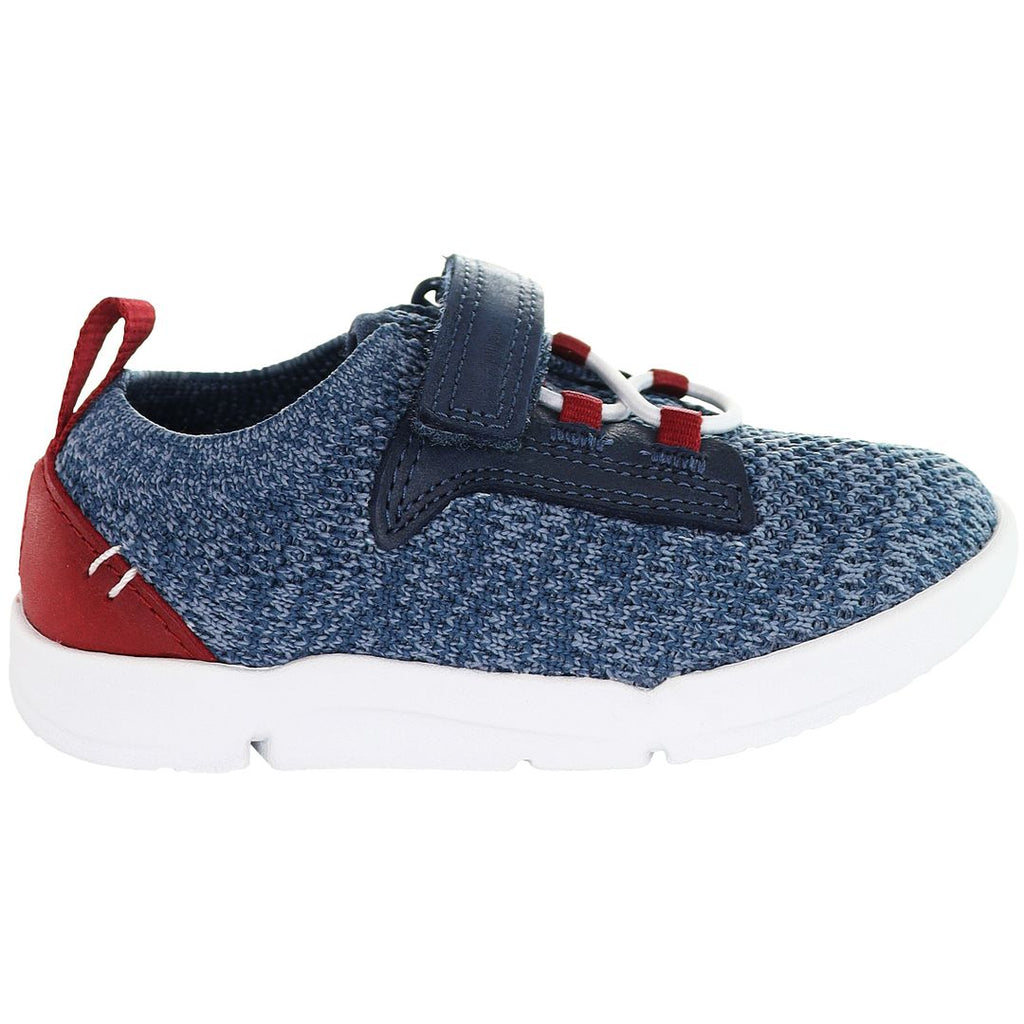 Clarks x Marvel Tri Kids Blue Trainers