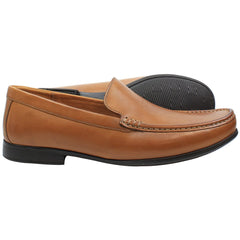 Clarks Claude Plain Mens Tan Shoes