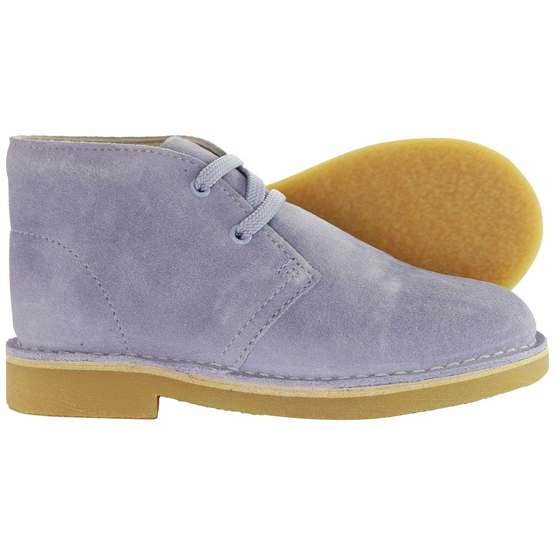 Clarks Desert Kids Blue Boots