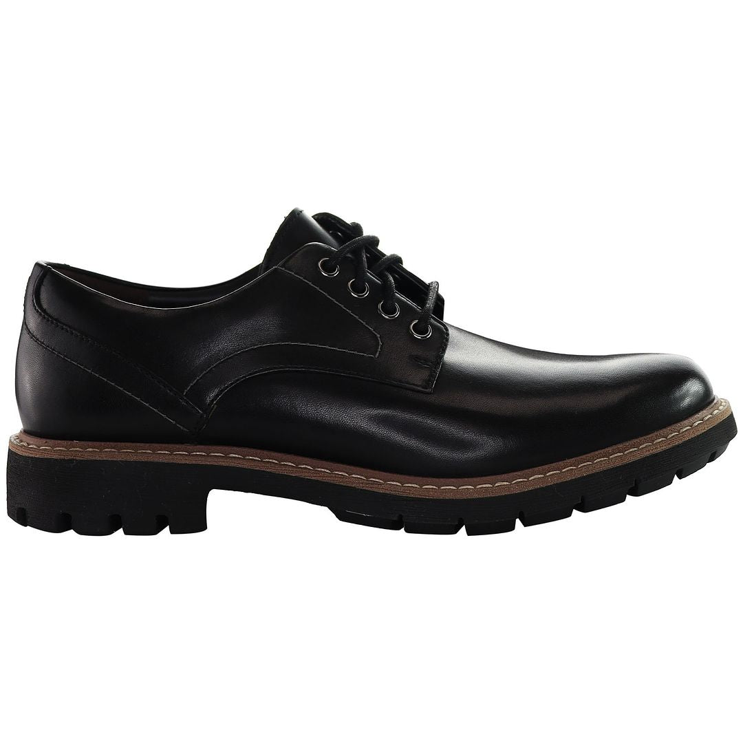 Clarks Batcombe Hall Mens Black Shoes