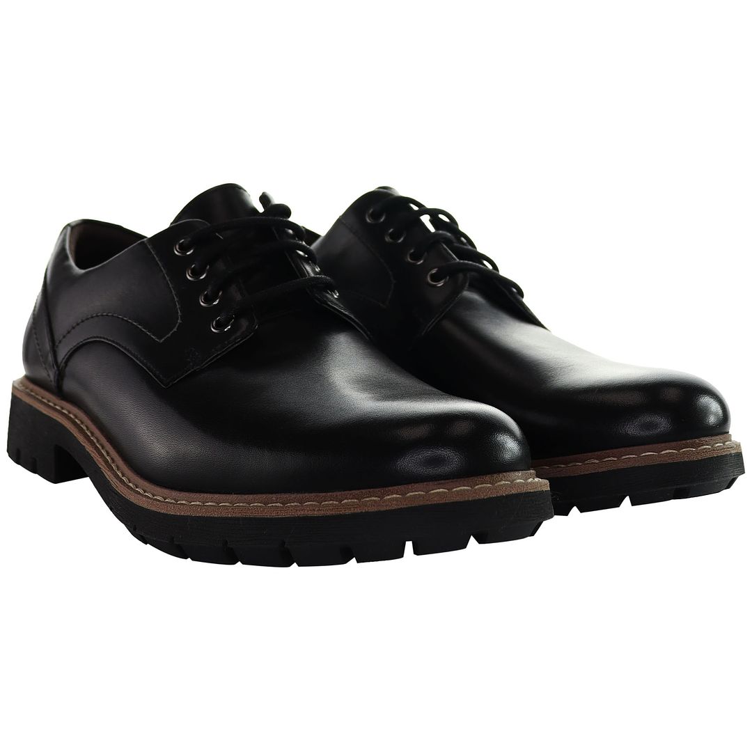 Clarks Batcombe Hall Mens Black Shoes