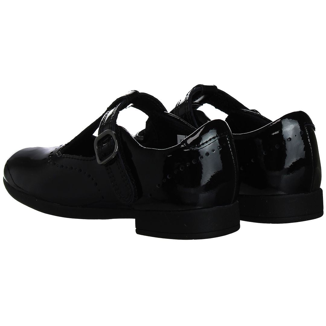 Clarks Scala Seek Kids Black Shoes