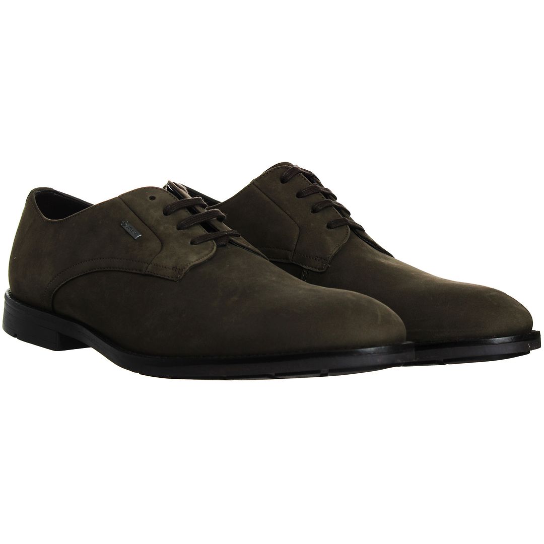 Clarks Ronnie Walk Gore-Tex Mens Brown Shoes