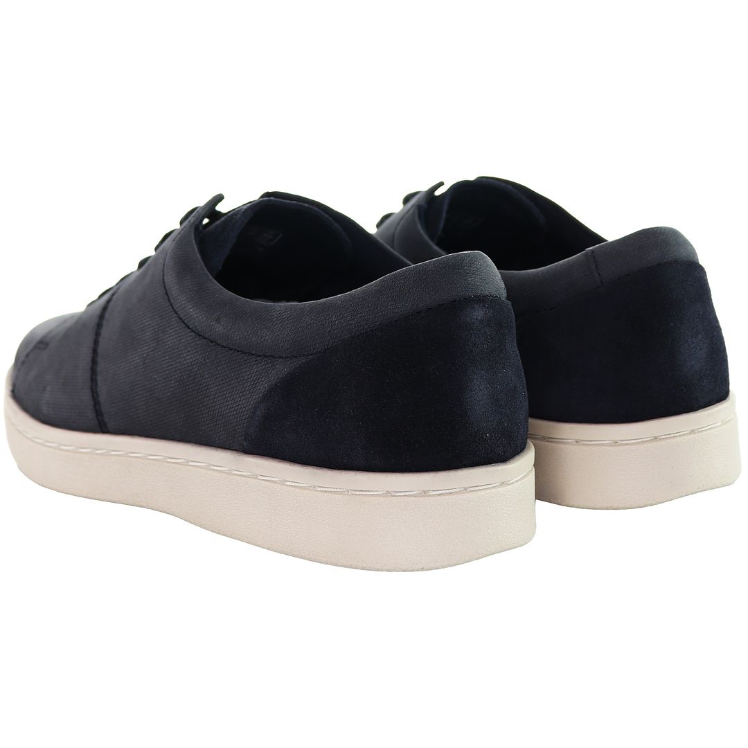 Clarks Kitna Vibe Mens Navy Trainers