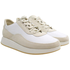 Clarks Kiowa Pace Womens White Trainers