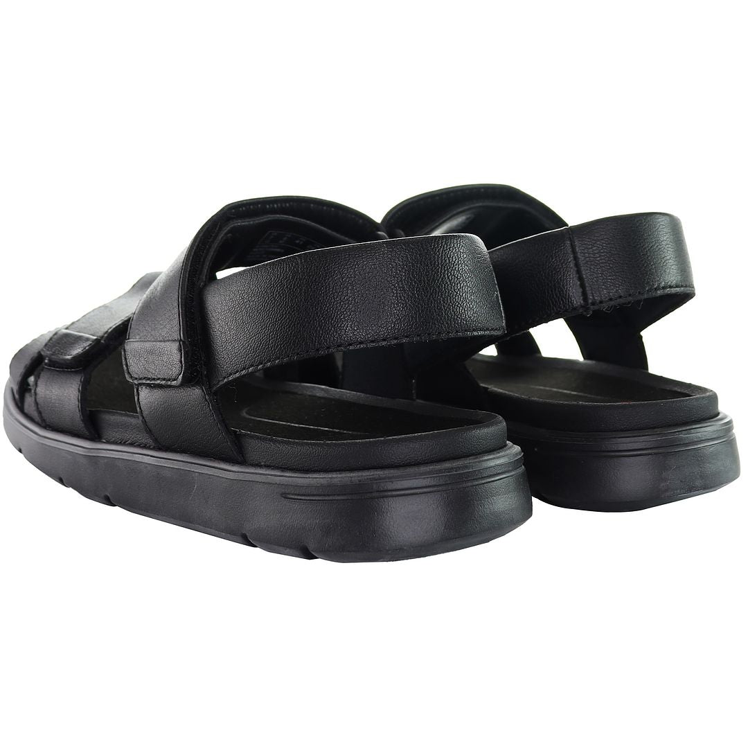 Clarks UnWilmore Band Mens Black Sandals