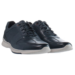 Clarks Un Tynamo Tie Mens Navy Shoes