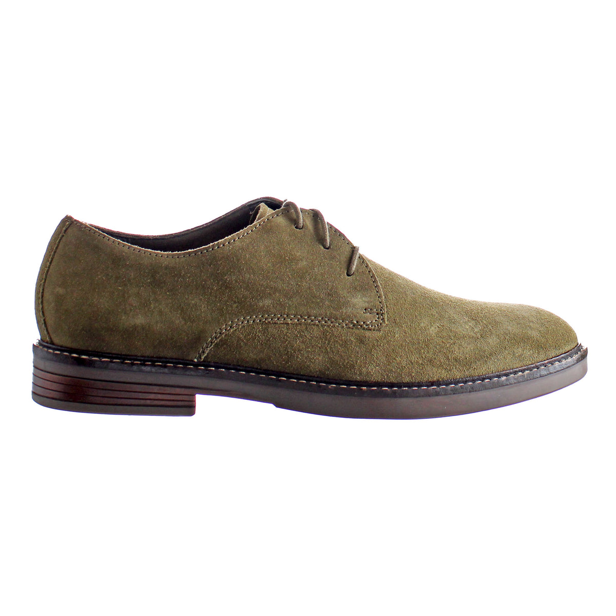 Clarks Paulson Mens Green Shoes