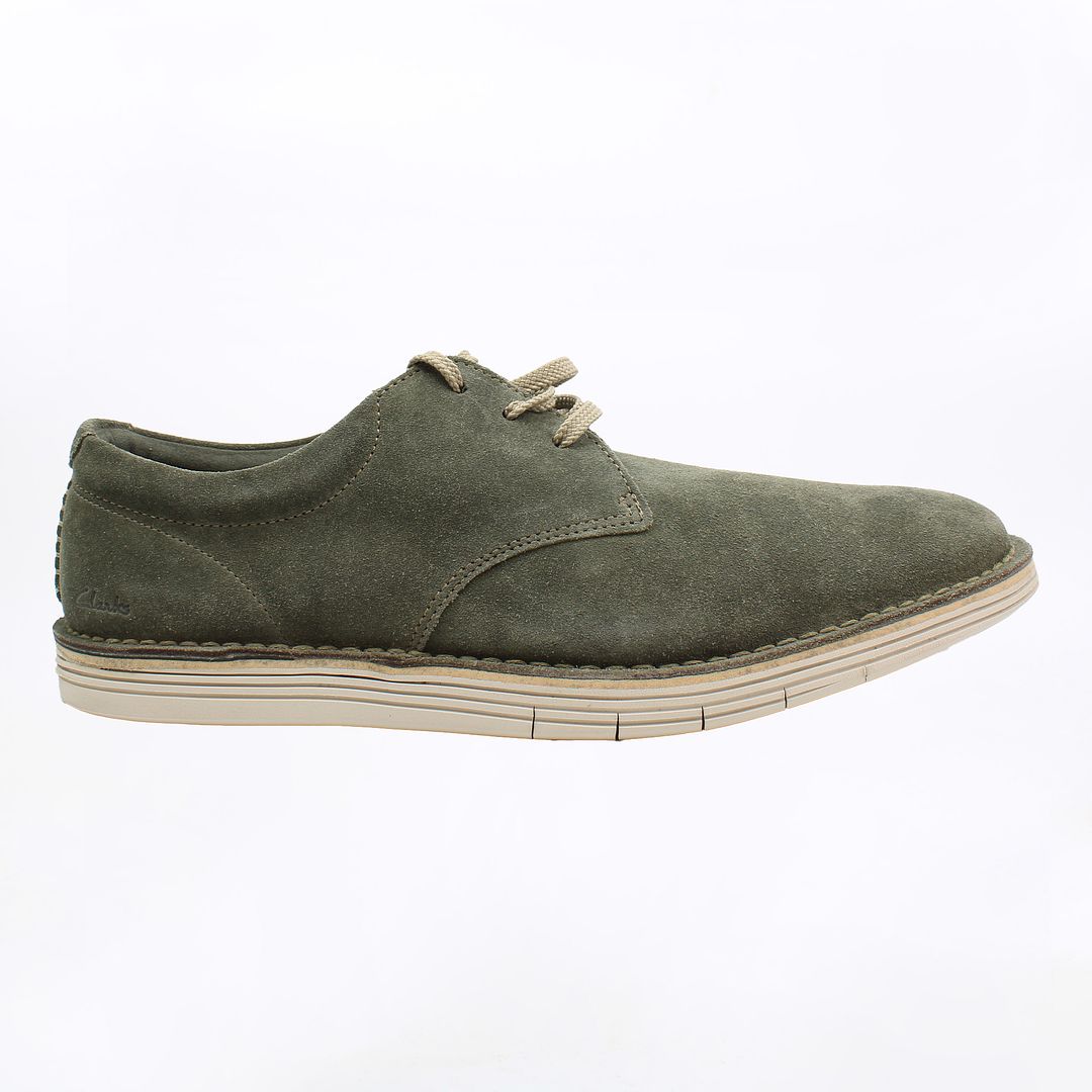 Clarks Forge Vibe Mens Green Shoes NO BOX