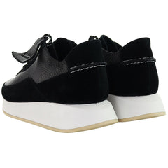 Clarks Originals Kiowa Pace Womens Black Trainers