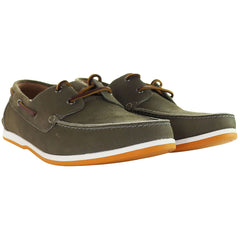 Clarks Pickwell Sail Mens Brown Boat Shoes