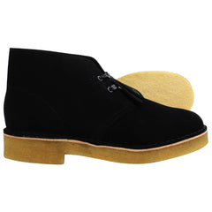 Clarks Desert 221 Mens Black Boots