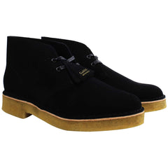 Clarks Desert 221 Mens Black Boots