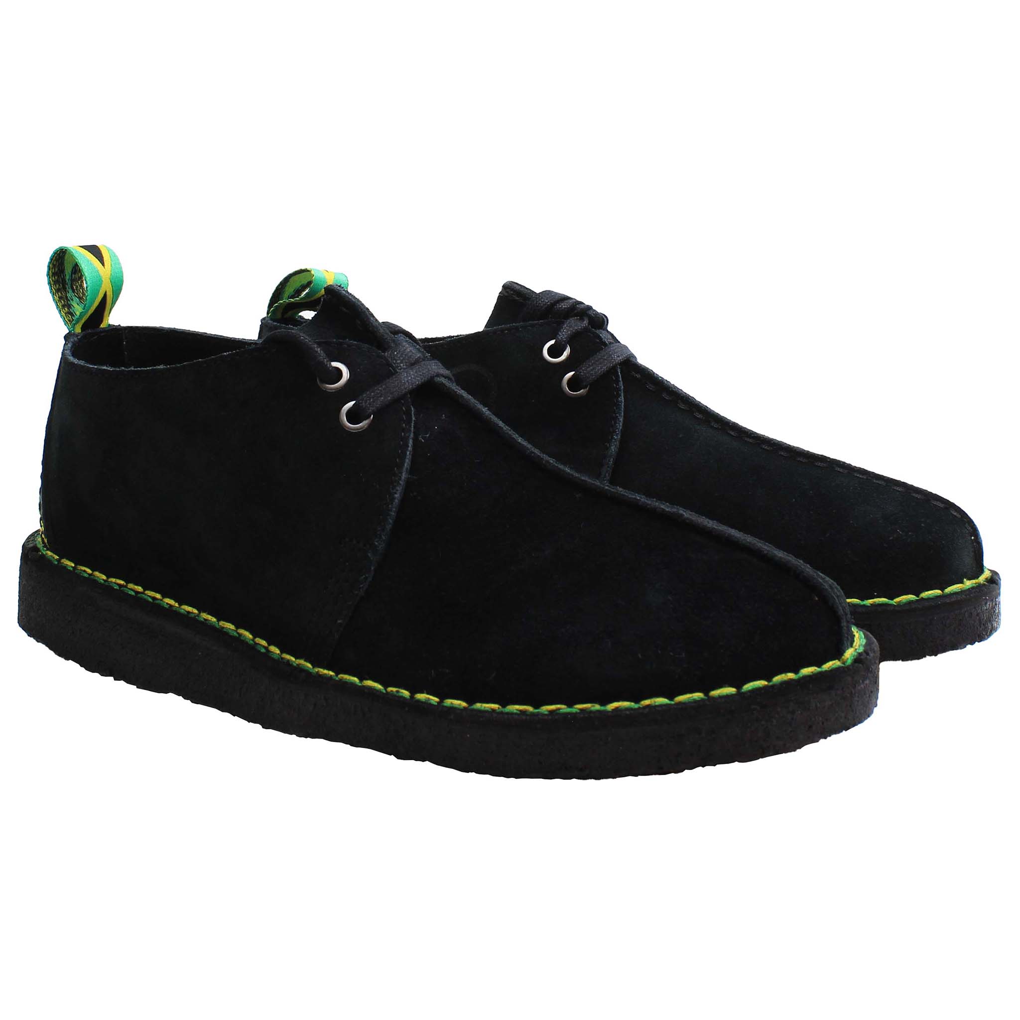 Clarks Jamaica Trek Mens Black Shoes