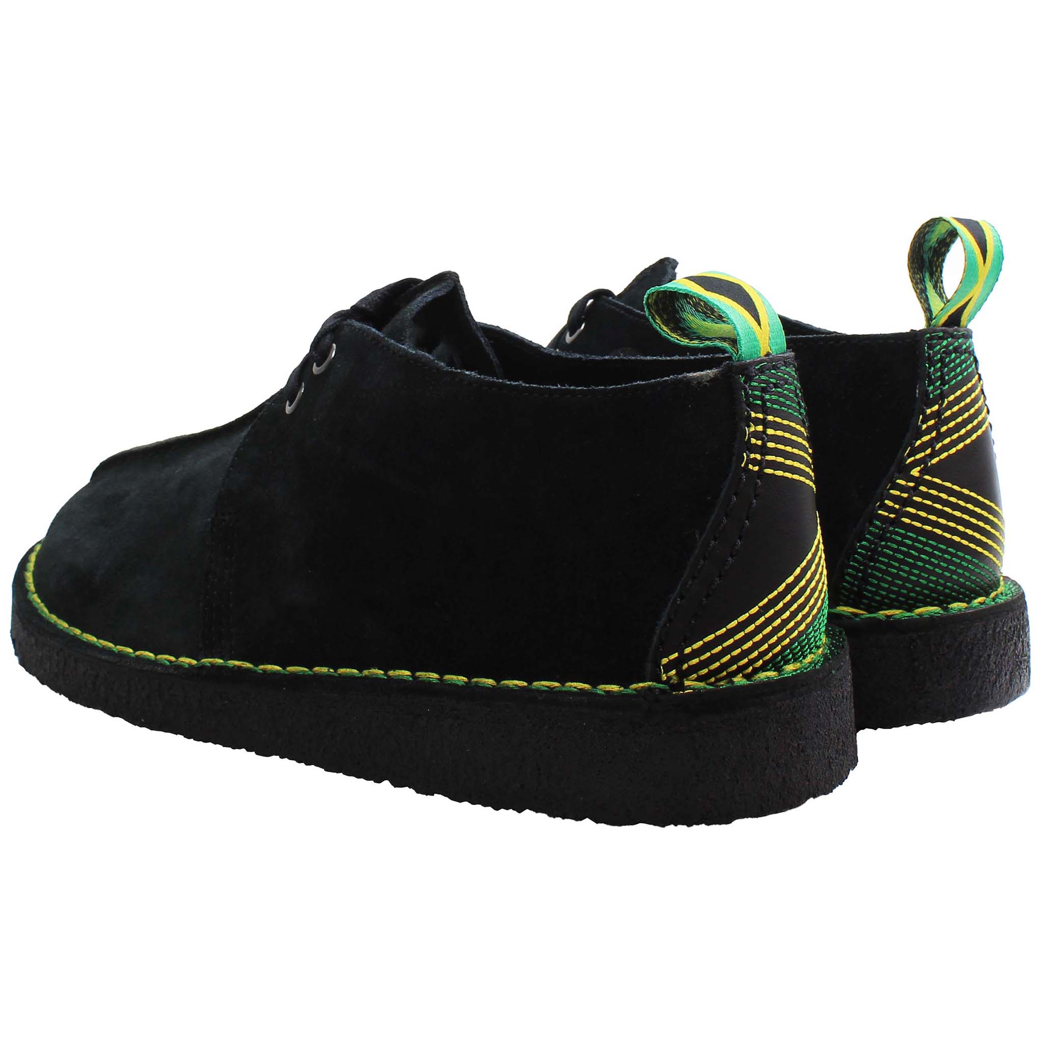 Clarks Jamaica Trek Mens Black Shoes