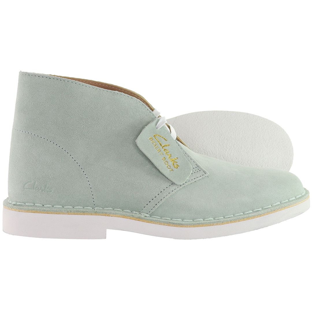 Clarks Desert Womens Green Boots