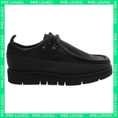 Clarks Wallabee Hiker Mens Black Boots NO BOX