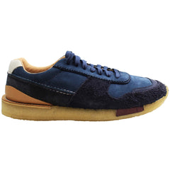 Clarks Torrun Mens Blue Trainers